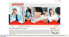 Desktop Screenshot of airmet.com.br