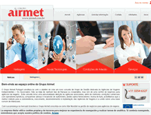 Tablet Screenshot of airmet.com.br